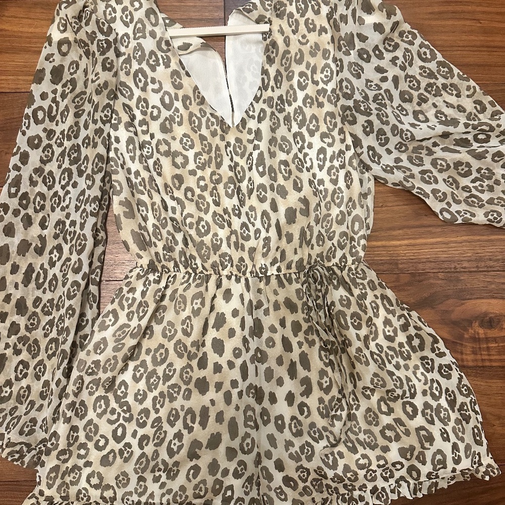 June & Hudson Long Sleeve Romper (S)